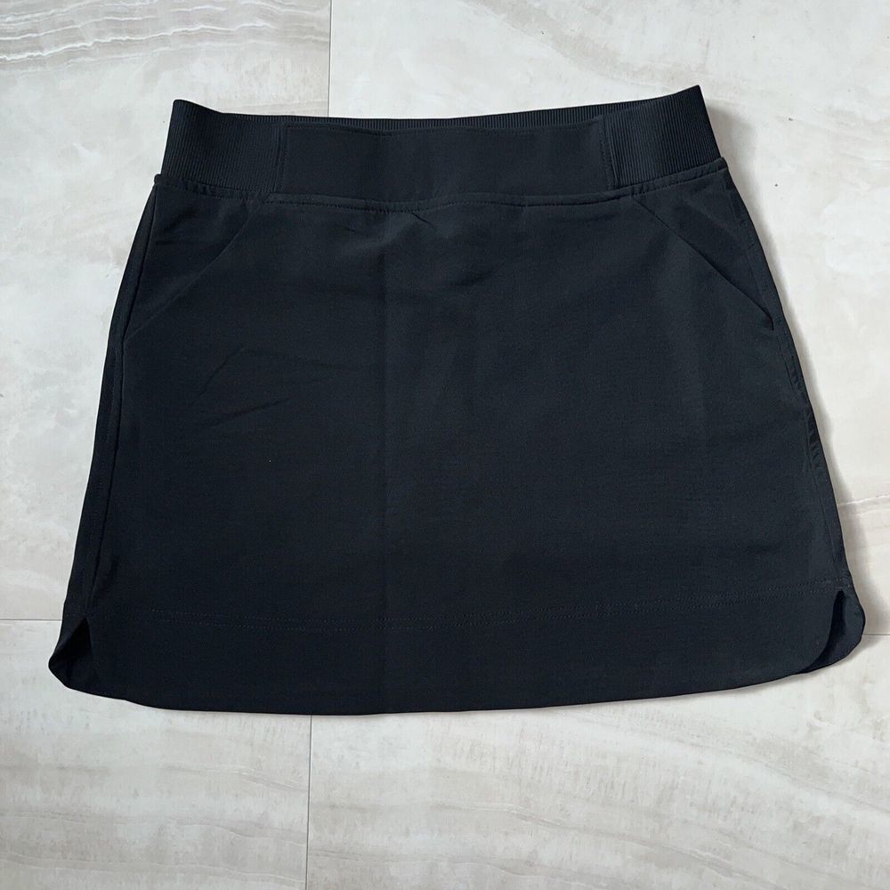 32 Degrees Cool Women's XS Elastic Waist Skirt Front Pockets Active Pull On